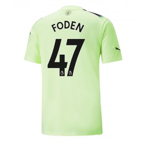 Manchester City Phil Foden #47 Tredje Tröja 2022-23 Kortärmad